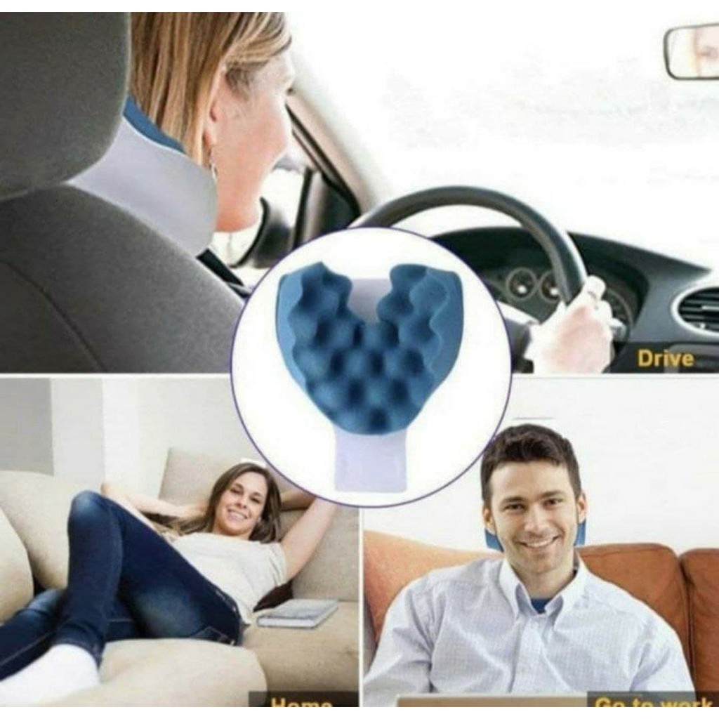 Bantal Cervical Terapi Sakit Pegal Otot Leher - bantal Terapi Leher