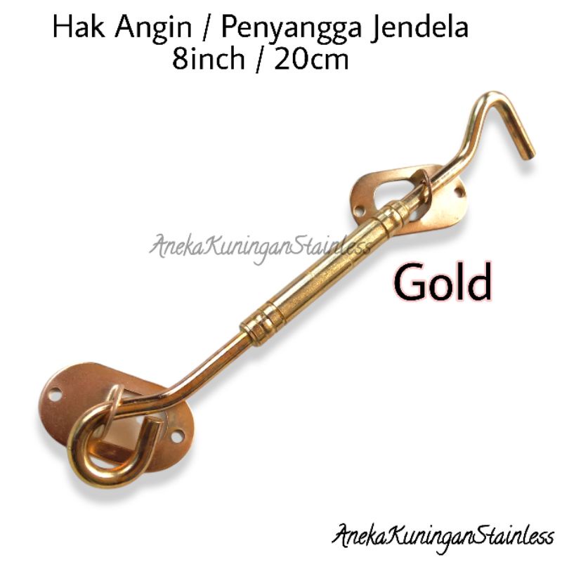 Hak Angin / Penahan Jendela / Penyangga Jendela