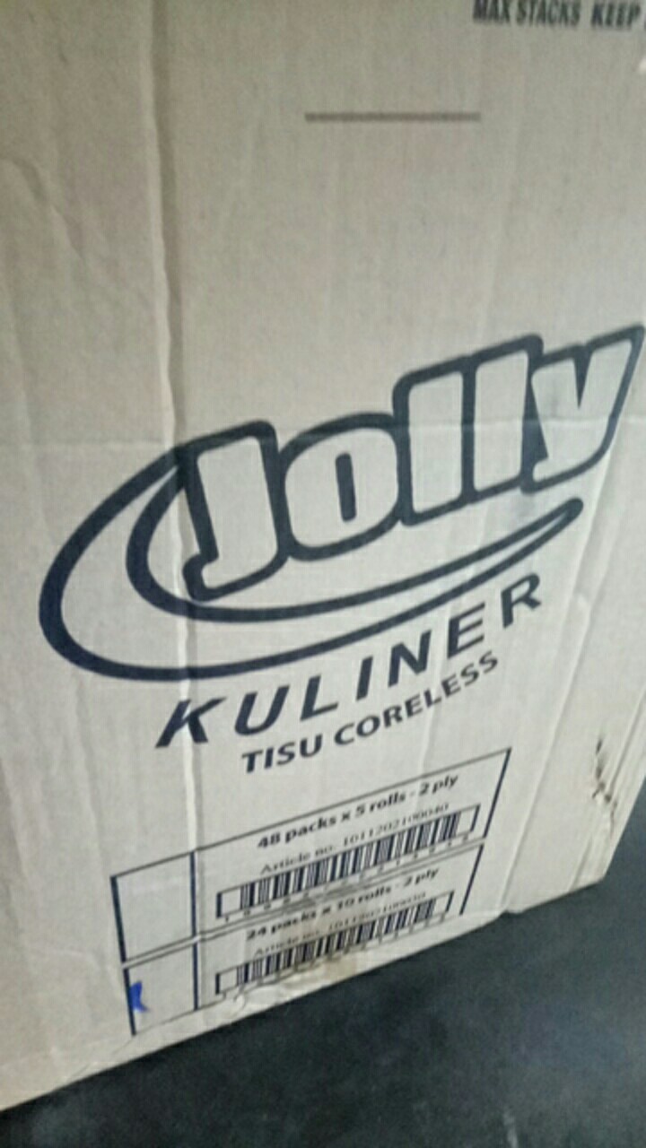 Tisu Gulung Jolly Coreless Kuliner  Dusan Khusus Gosend / Grab