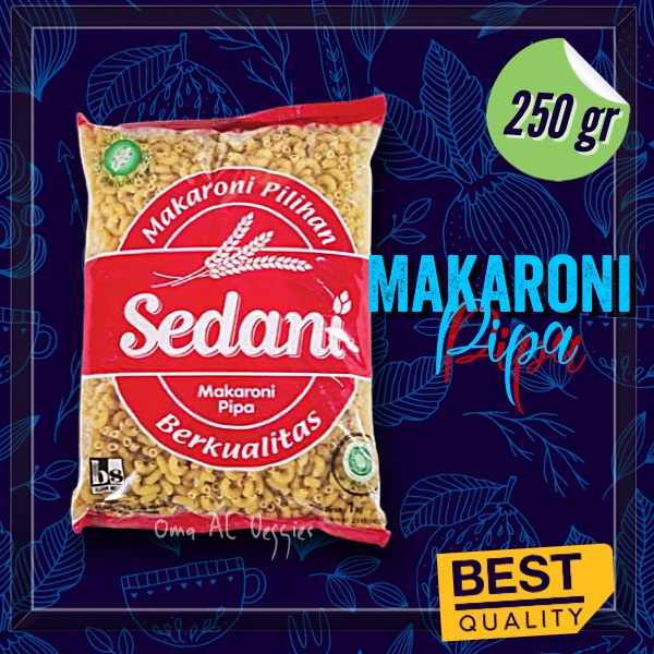 

MAKARONI / MACARONI PIPA SEDANI PER 250 GR DAN 1 KG