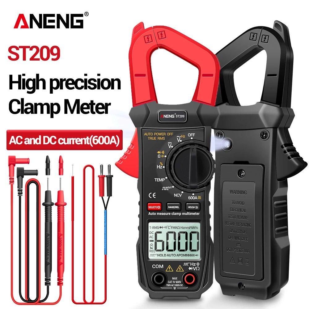 Solighter Digital Clamp Meter Presisi Tinggi Data Show 6000menit Voltmeter