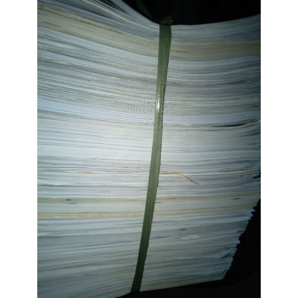[Kertas HVS Bekas] Kertas Bekas 1 Sisi Kosong Ukuran A4 Harga Per 10kg