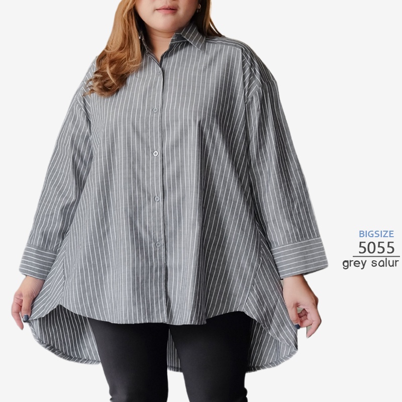 ARENA - Oversized Long Shirt Jumbo Wanita