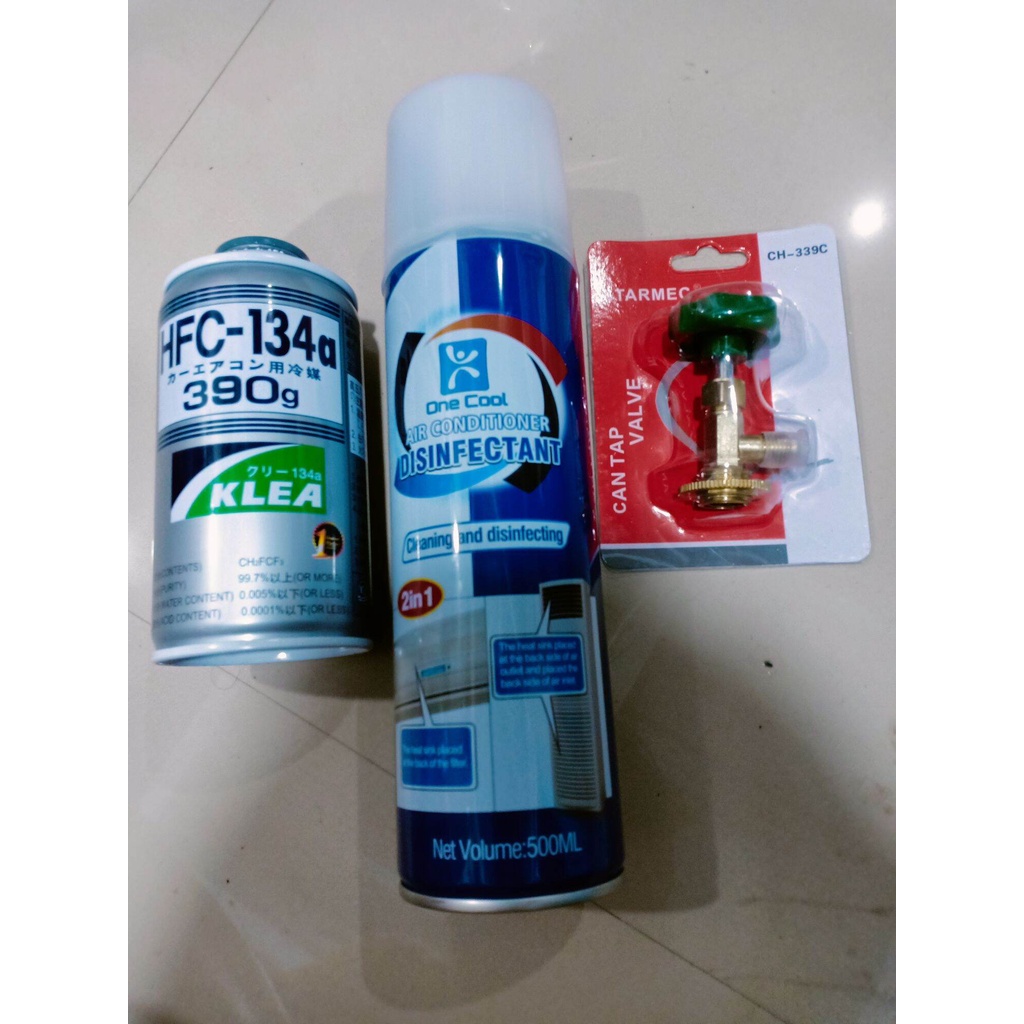 Paket isi Pr3on Mobil (HFC+FOAM CLEANER OC+KRAN 339)