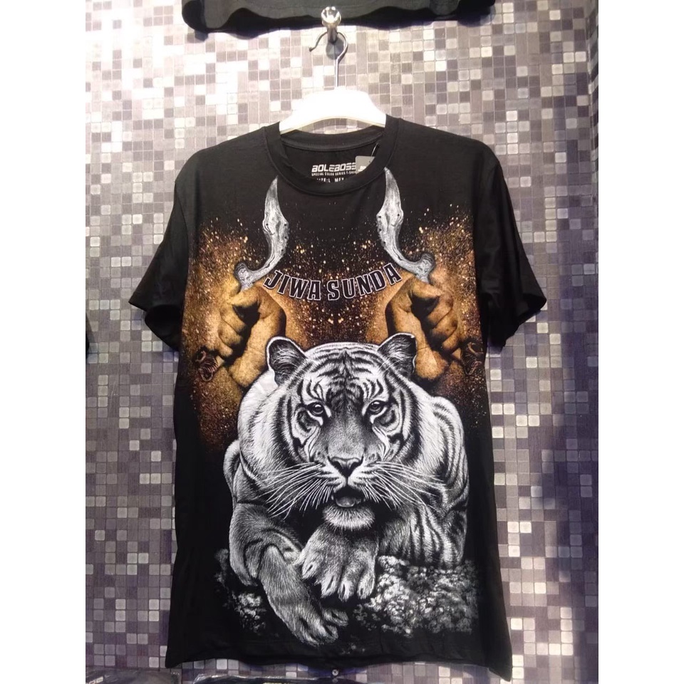 Brq.store T Shirt Fullprint Macan Siliwanggi