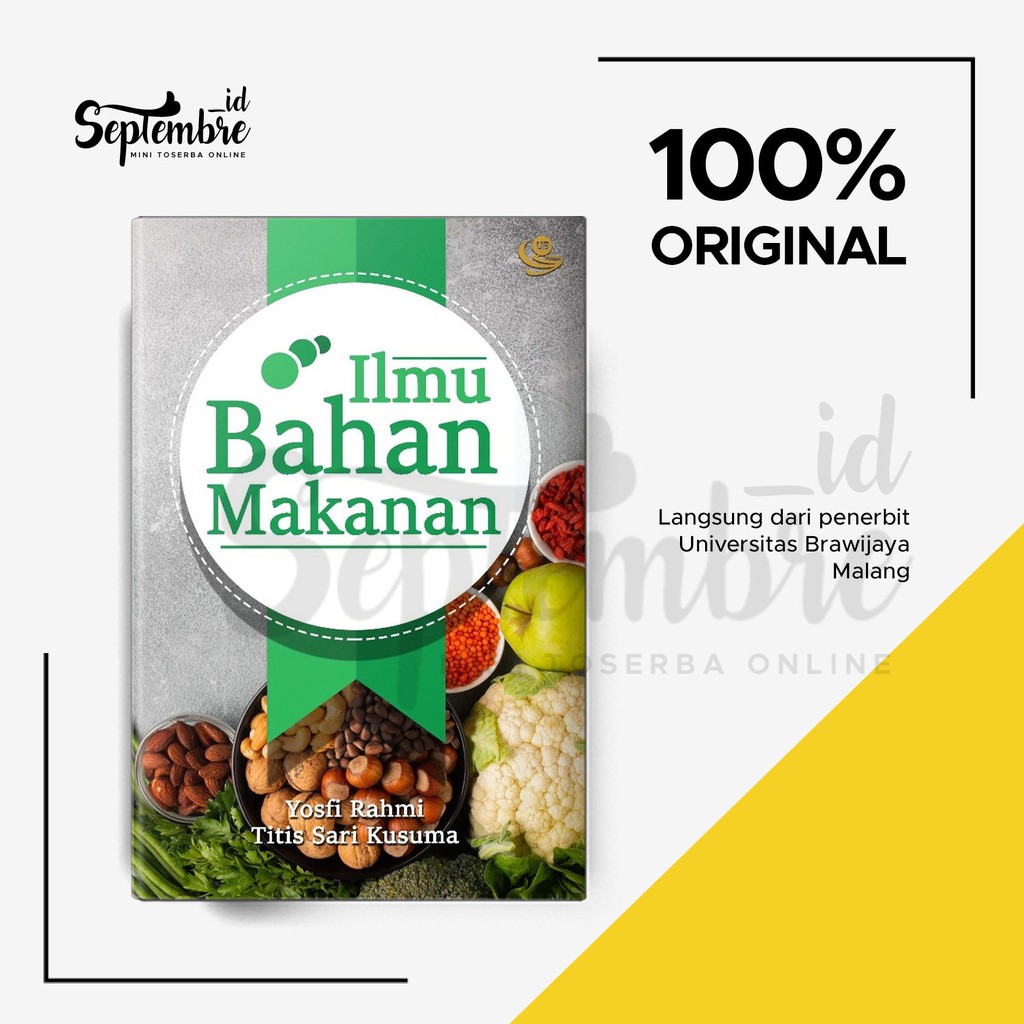 Jual Buku Original Ilmu Bahan Makanan | Shopee Indonesia