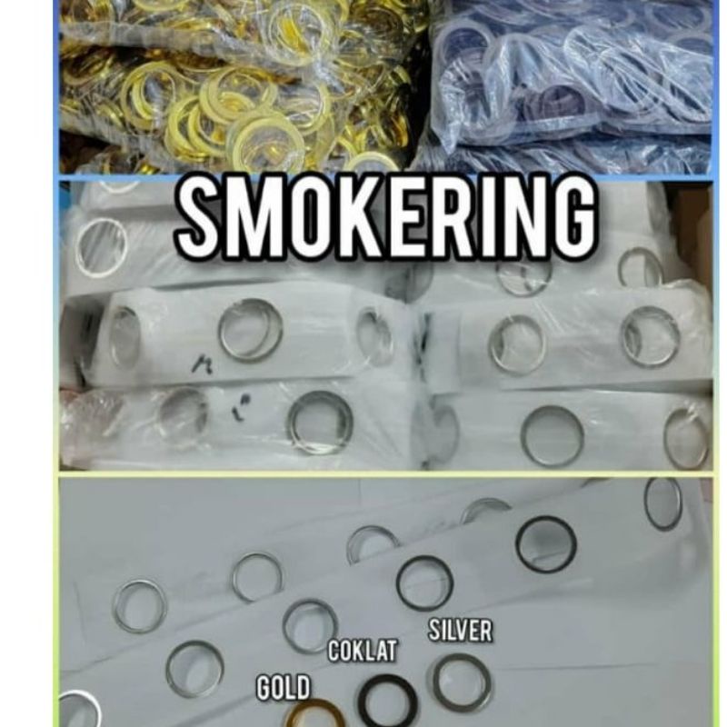 Smokring gorden grosir/semokring hordeng/semokering meteran/ 1 DUS /smokering korden