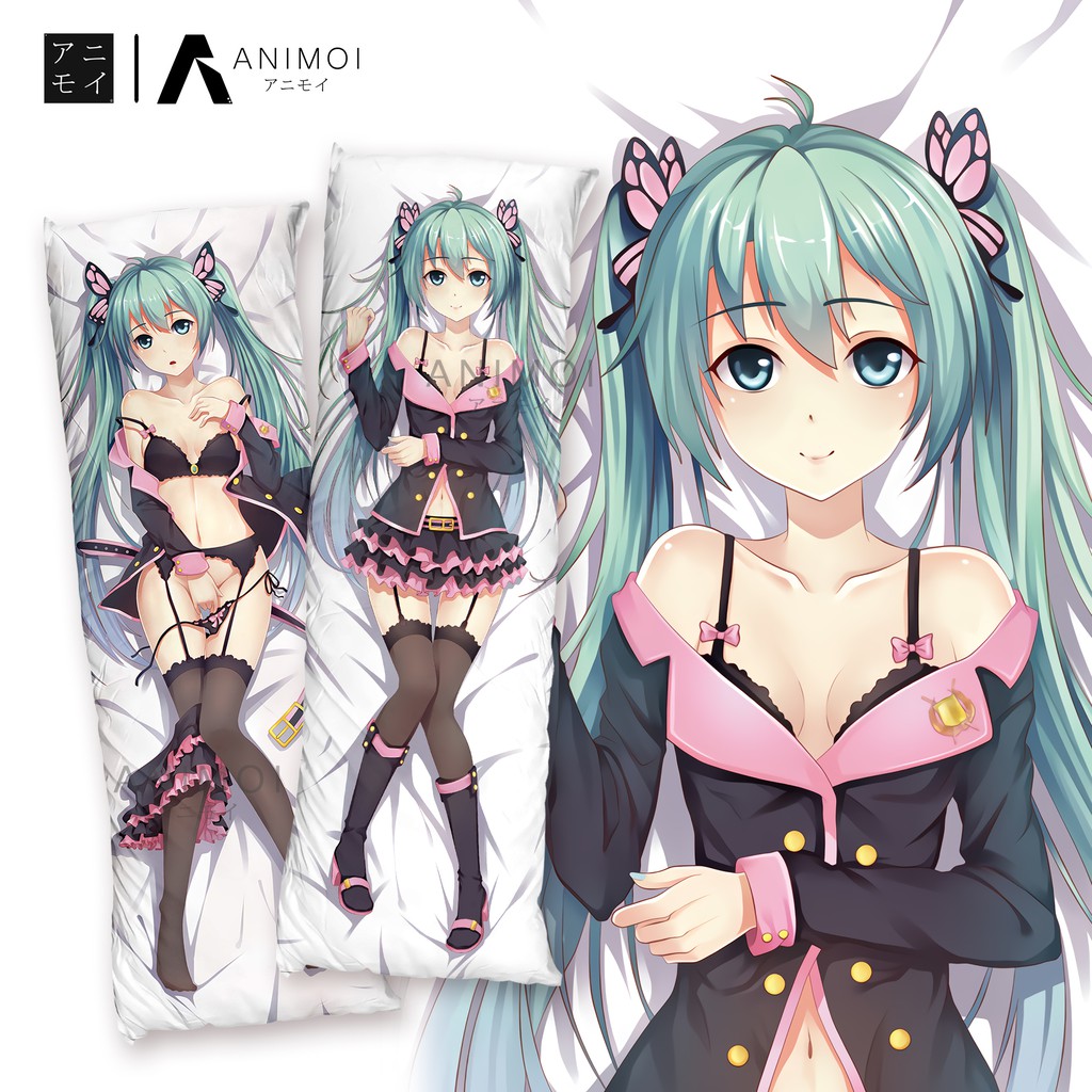 Sarung Bantal Dakimakura Anime || Hatsune Miku || Vocaloid