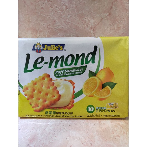 

Biskuit Julie's Le Mond / Biskuit Julies Lemon 170 g
