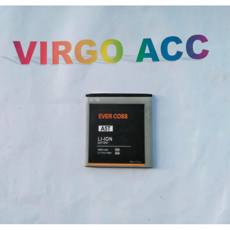 Baterai Battery Batre Evercoss Cross A5T Original Batere Hp