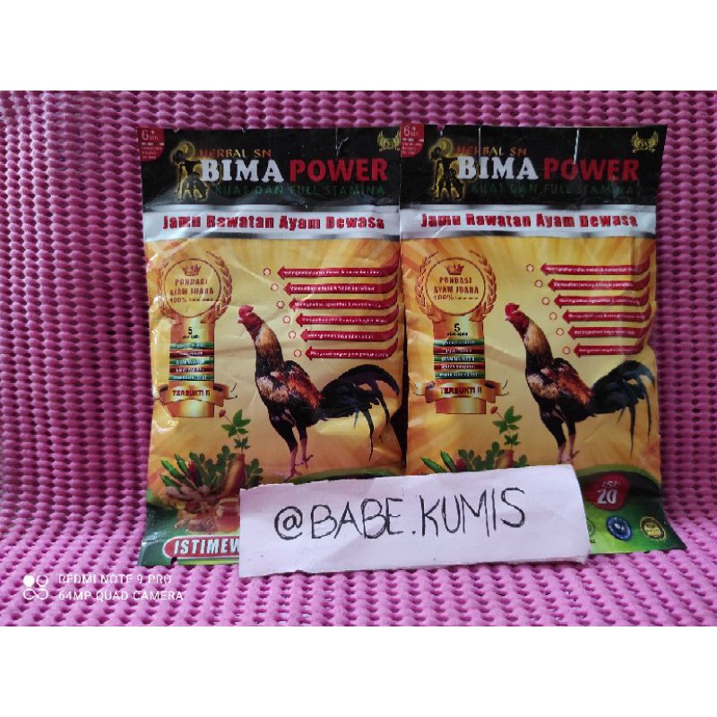 

Bima Power Jamu ayam