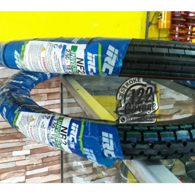 ban luar irc inoue 250x18 nr2 & 250x18 nf2 (alur lurus dan tahu)