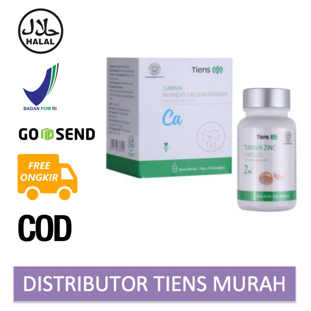 

Peninggi Badan Tiens Original Asli Murah Susu NHCP & Zinc Kapsul Eceran