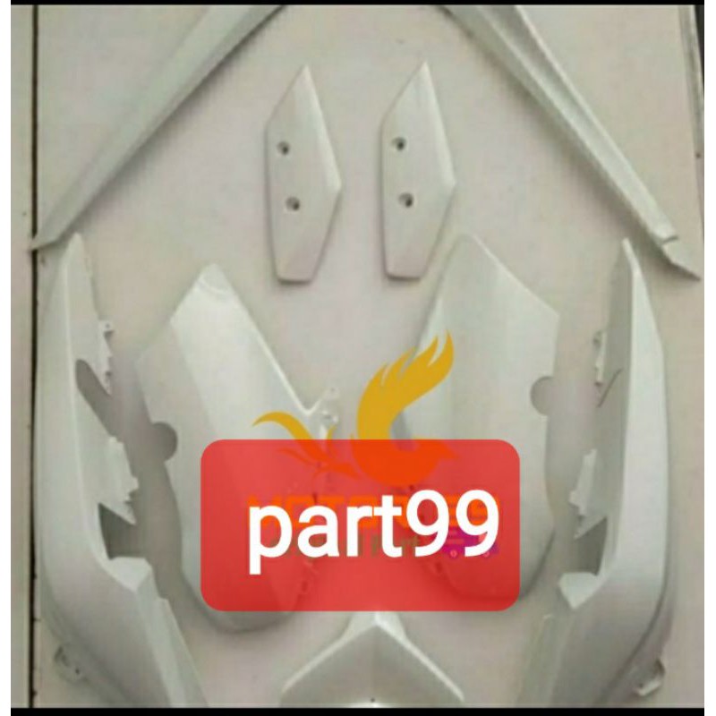 Cover body halus set yamaha Xmax putih ori ygp