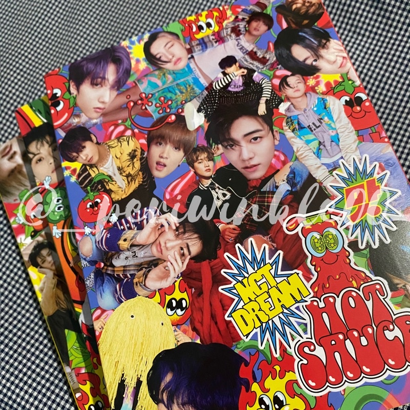 ALBUM ONLY NCT DREAM HOT SAUCE CHILLING BORING CRAZY