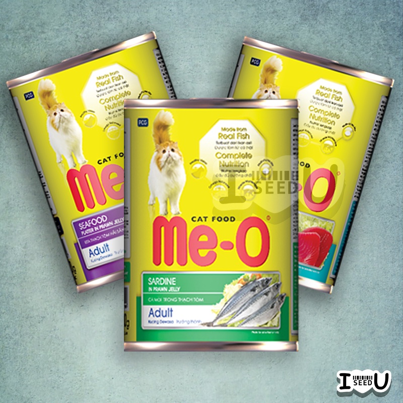 Meo 400gr Makanan Kucing Basah Kaleng