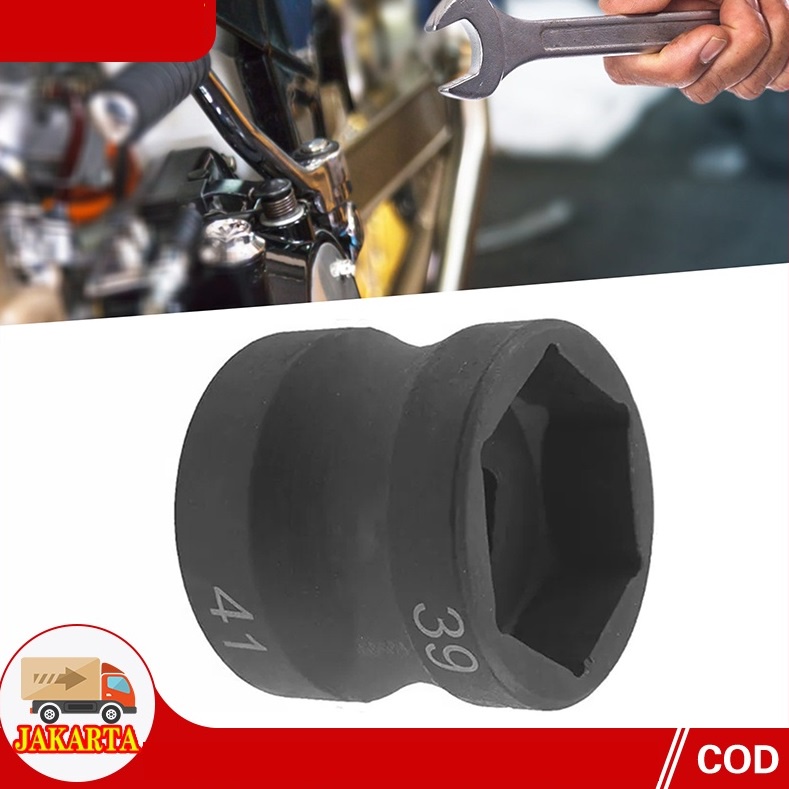 Mata Kunci Sok Coupling 39×41mm CVT Double Head Socket sok kunci mur kopling Impact Socket cvt 39 x 41