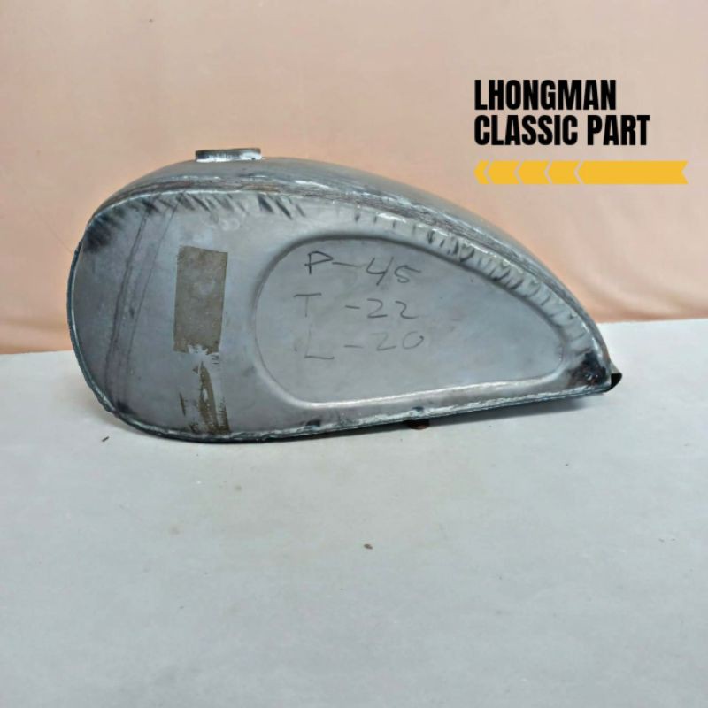 tangki japstyle triumph cekung panjang mentah