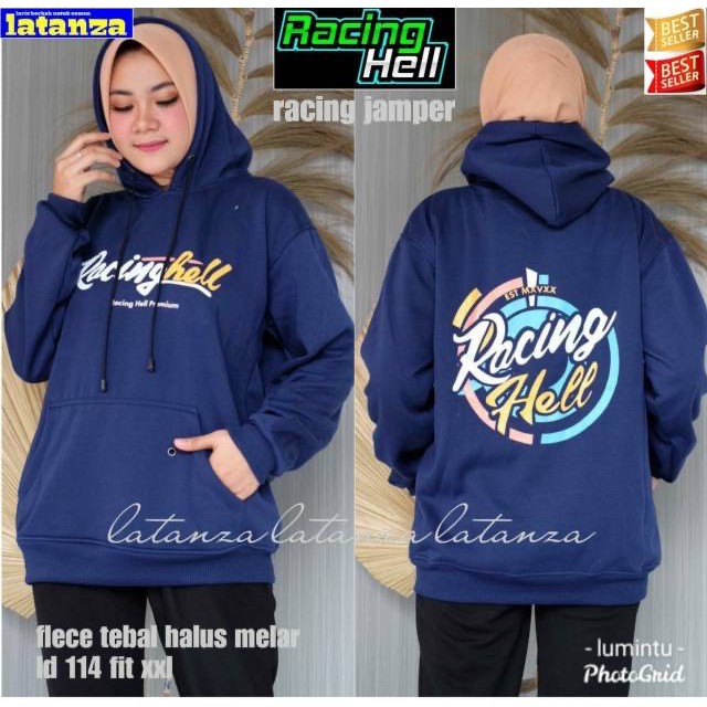 Hoodie Racing Hell // Jaket Racing Premium