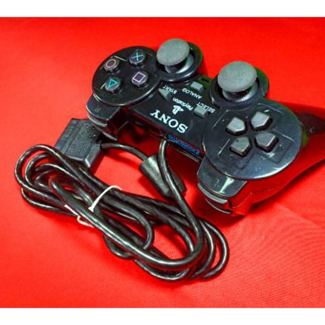 Stick stik ps2 OP  kabel serat hitam