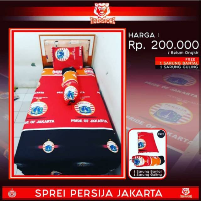 Sprei Persija Jakarta No 4