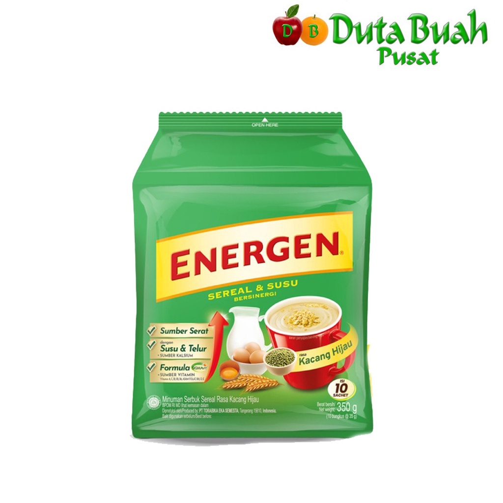 

DUTA BUAH ENERGEN POUCH KACANG HIJAU (10sX12)