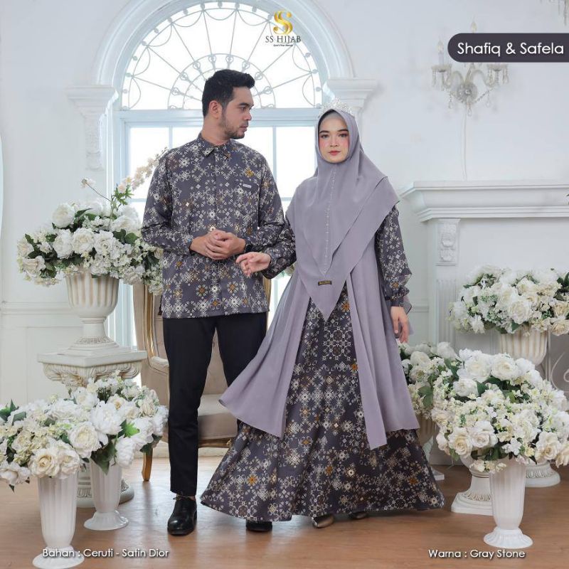 Baju Couple Shafiq Safela by SS Hijab