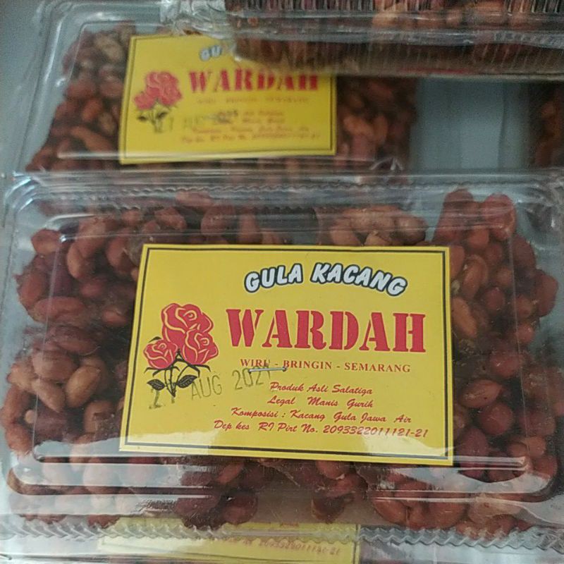 

gula kacang wardah