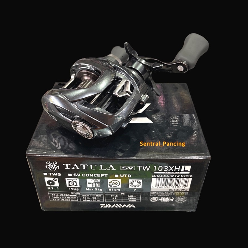 Reel BC Daiwa Tatula SV TW 103XHL 2020