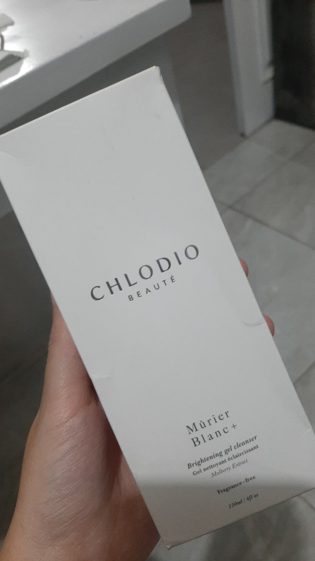 chlodio brightening gel cleanser