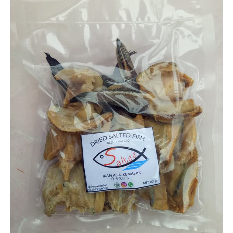 

Ikan Asin Gabus Kecil / Siem Kemasan Murah (250 gr)