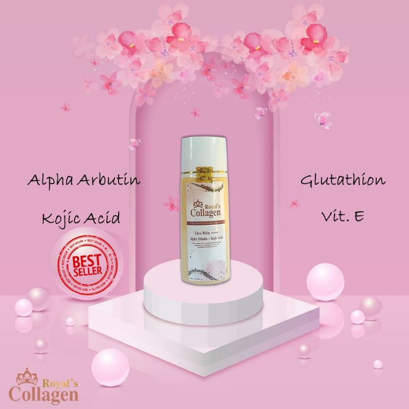 HB DOSTING | PEMUTIH BADAN AMPUH PERMANEN ROYALS COLLAGEN