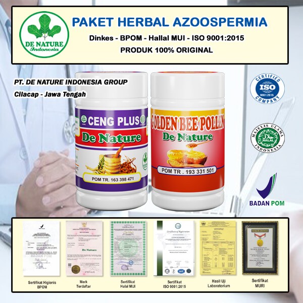 Obat Herbal Sperma Kosong Azoospermia 100% Herbal Original