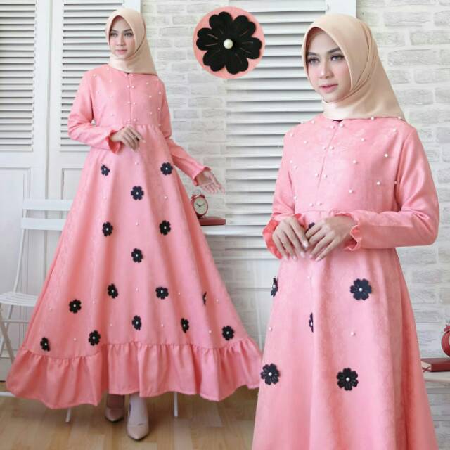 Maxi Dress Fashion Muslim Sabiya