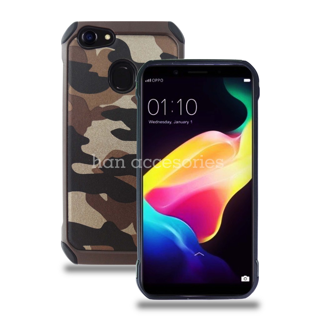 OPPO F7 Original Case Army Camouflage - Military Case