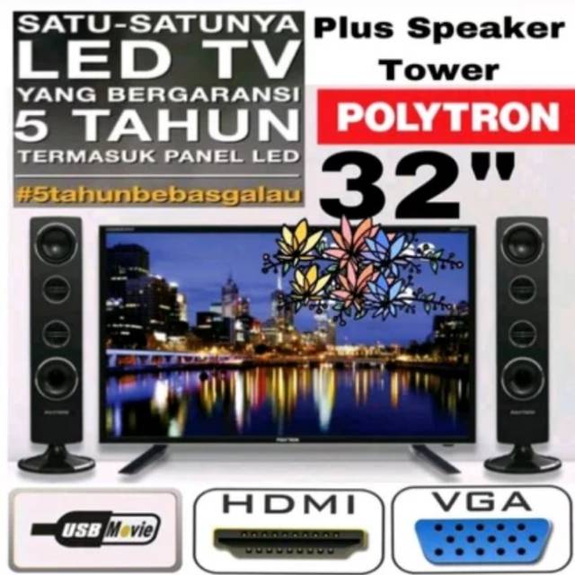 LED TV 32 INCH Polytron PLD 32T7511