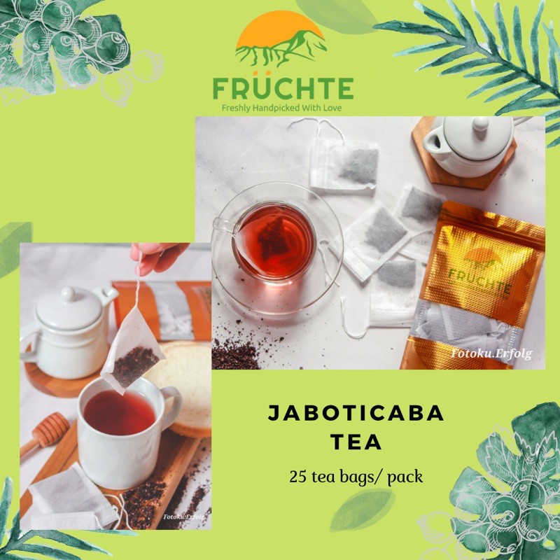 

FRUCHTE- Jaboticaba Tea / Teh Jaboticaba / Anggur Brazil