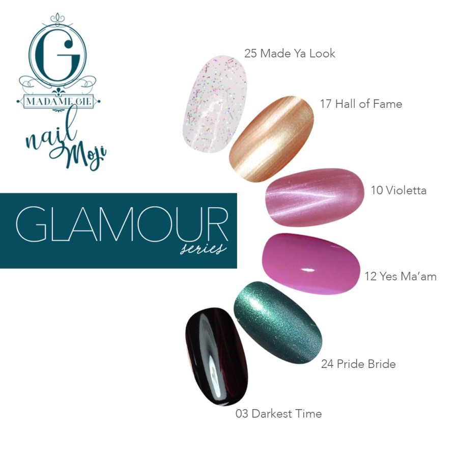 ✿ MADAME ✿ MADAME GIE NAIL MOJI - KUTEK MADAME GIE MOJI BPOM