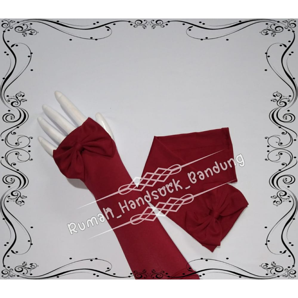 Handsock Jempol Pita / Handsock Wanita / Handsock Pita Bunga/ Handsock Termurah