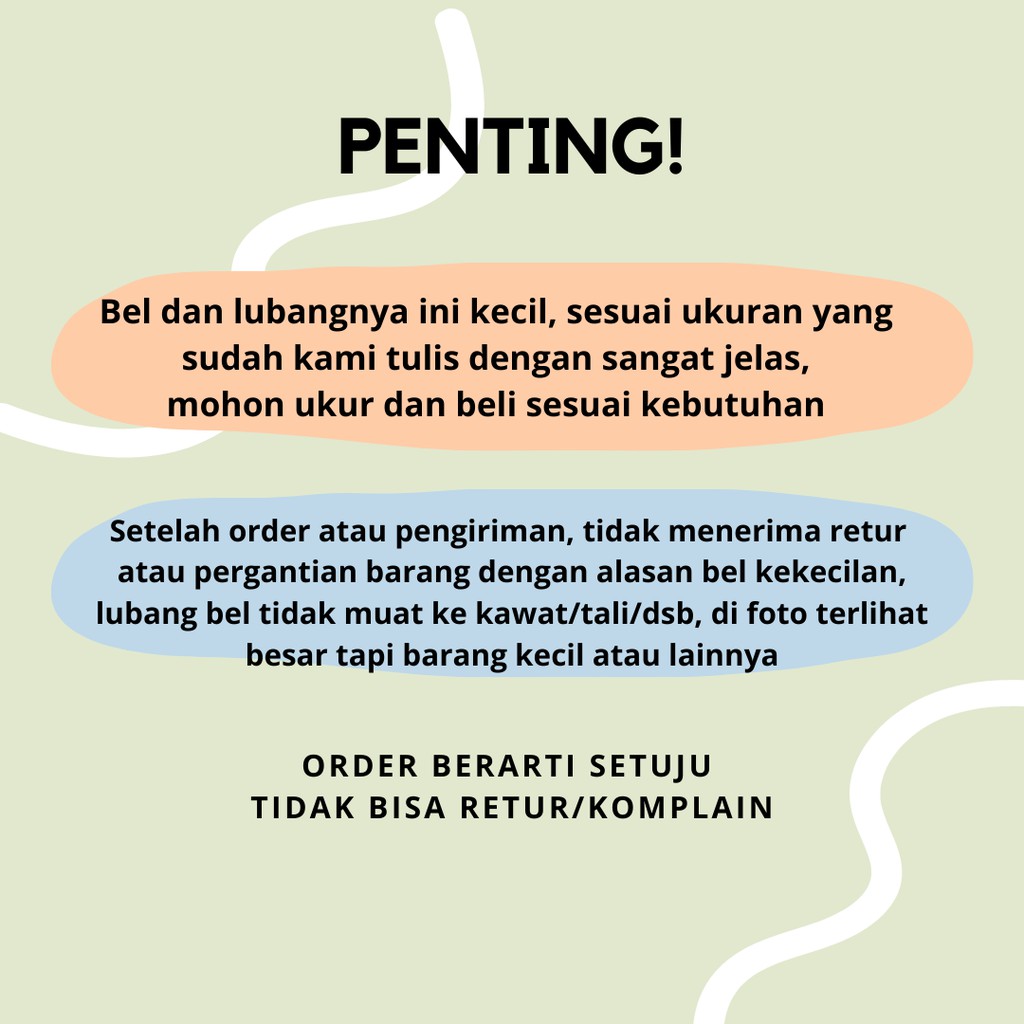 [20 pcs] Bel/Kerincingan/Lonceng Bentuk Love