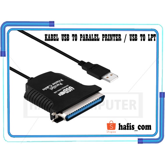KABEL USB TO PARALLEL PRINTER / USB TO LPT