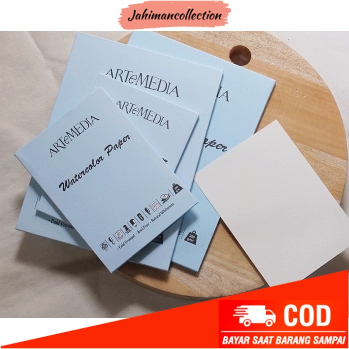 

✨ BISA COD ✨ Artemedia Water Colour Paper Kertas Lukis A4 200 gr Murah