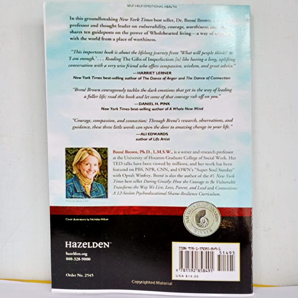 The Gifts of Imperfection by Brené Brown