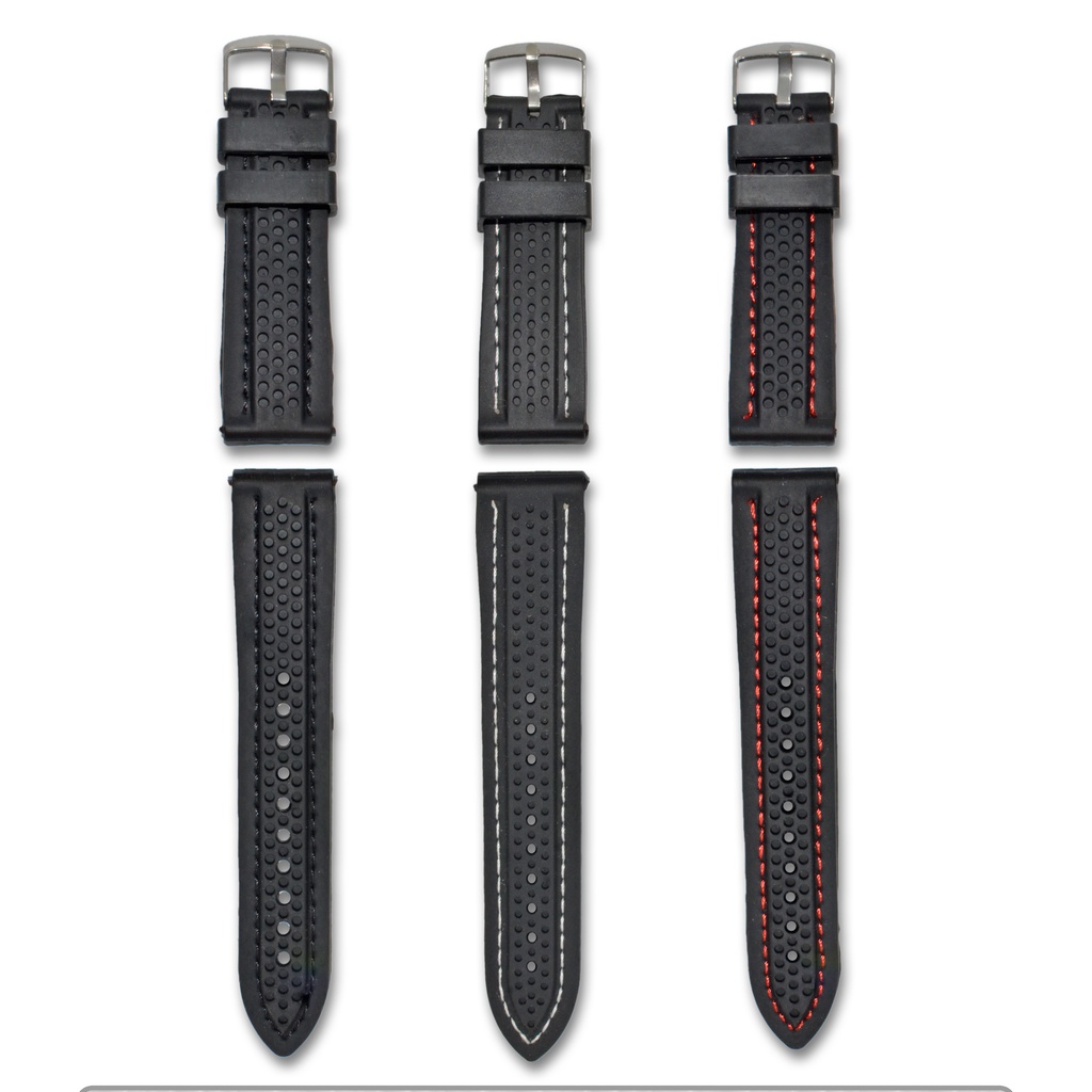 Strap Jam Tangan Karet Model 12