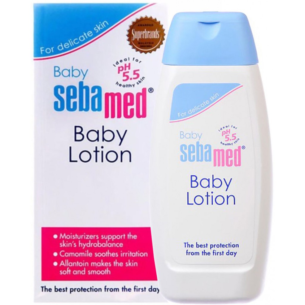 Sebamed Baby Lotion Lotion Bayi 400ml 400 ml 200ml 200 ml 100ml 100 ml