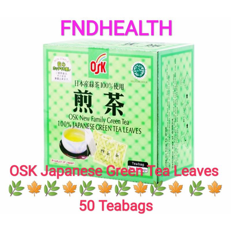 

OSK Japanese Green Tea 50 sachets