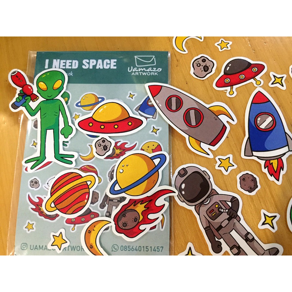 

Sticker Pack / I Need Space / Sticker Tumblr / Sticker / Sticker Aesthetic / Sticker Scrapbook