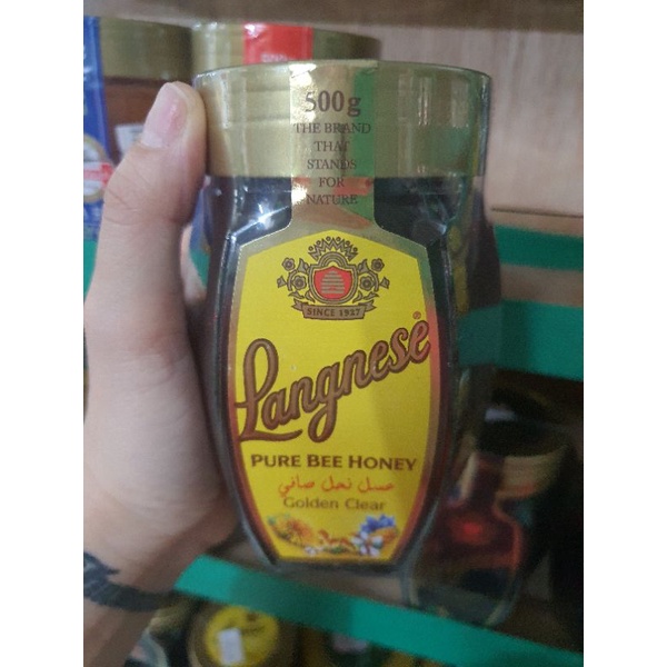 

langnese pure bee honey golden clear 500gr