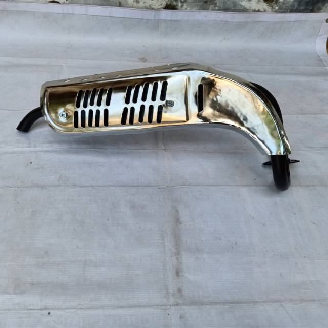 Knalpot gorilla pnp mesin grand win supra C70