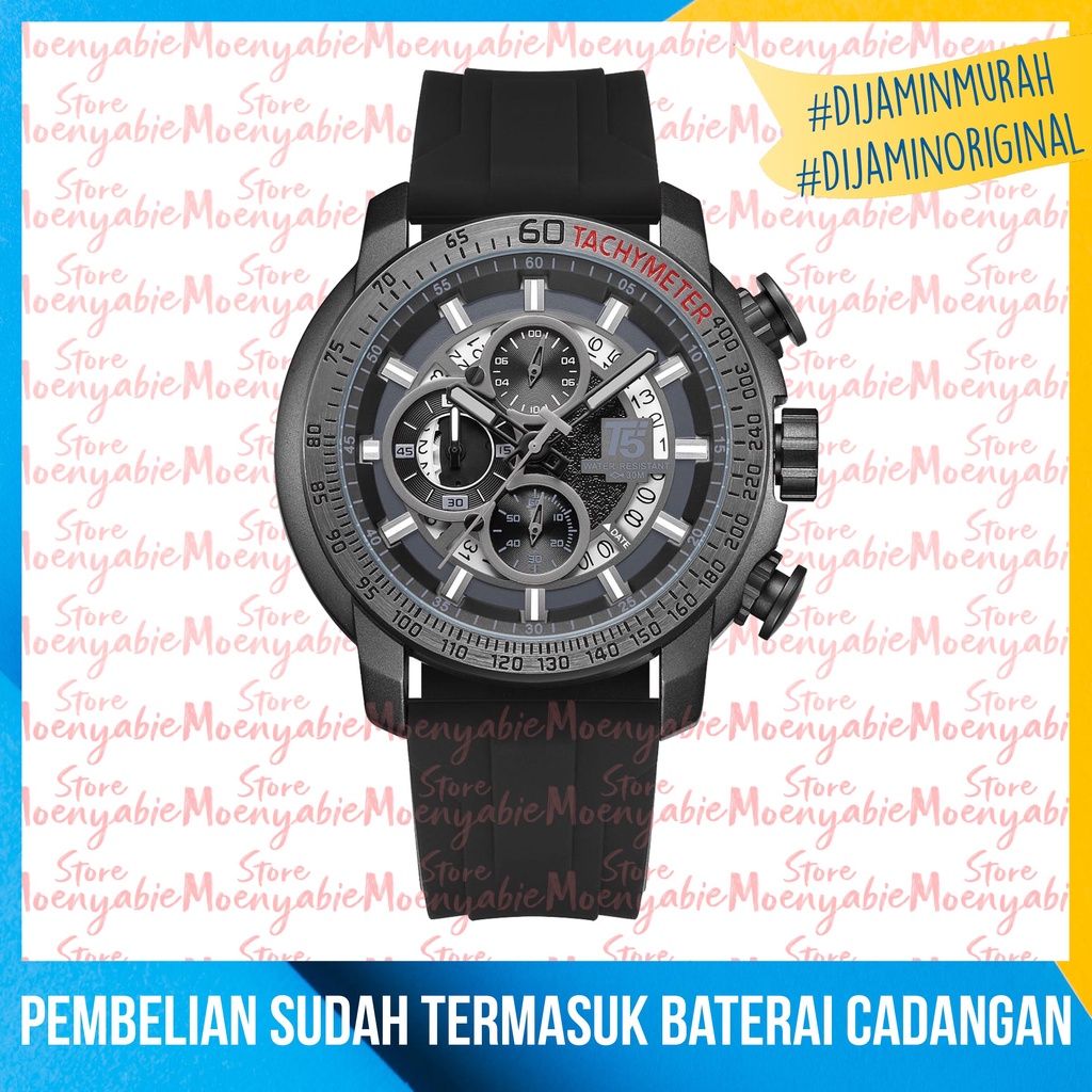 Jam Tangan Pria T5 H 3921G Original Dan Anti Air Jam Tangan T5